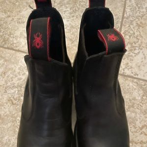 Red back boots